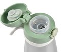 Fľaša Bidon s dvojitými stenami Stainless Steel Bottle Beaba Sage Green 350 ml z nehrdzavejúcej ocele zelená od 18 mes