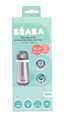 Fľaša Bidon s dvojitými stenami Stainless Steel Bottle Beaba Mineral Grey 350 ml z nehrdzavejúcej ocele sivá od 18 mes