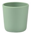 Pohár pre bábätká Silicone Glass Beaba Sage Green zo silikónu zelený od 4 mes