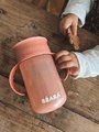 Hrnček pre bábätká 360° Learning Cup Beaba Pink na učenie sa piť ružový od 12 mes