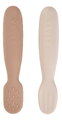 Ergonomické tréningové lyžičky Silicone Pre-Spoons Praline Clay Beaba zo silikónu na samostatné jedenie 2 kusy od 4 mes BE913593