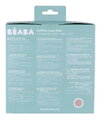 Jedálenská súprava Stainless Steel Meal Set Cotton Candy Beaba z nehrdzavejúcej ocele 3 dielna ružová od 4 mes