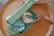Jedálenská súprava First Meals Gift Set Sage Green Beaba z nehrdzavejúcej ocele 4 dielna v darčekovom balení zelená od 4 mes BE913639