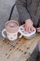Hrnček pre deti Stainless Steel Learning Cup Click & Drink BigLove Beaba na samostatné pitie z nehrdzavejúcej ocele hnedý od 12 mes