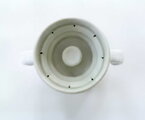 Hrnček pre deti Stainless Steel Learning Cup Click & Drink Pebble Beaba na samostatné pitie z nehrdzavejúcej ocele modro-zelený od 12 mes