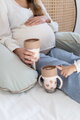Súprava hrnčekov pre matku a dieťa Mini & Me 2 Stainless Steel Cups Click & Drink BigLove Beaba z nehrdzavejúcej ocele hnedé 2 kusy od 12 mes