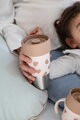 Súprava hrnčekov pre matku a dieťa Mini & Me 2 Stainless Steel Cups Click & Drink BigLove Beaba z nehrdzavejúcej ocele hnedé 2 kusy od 12 mes