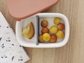 Box na desiatu Ceramic Lunch Box Beaba Mineral Terracotta keramický sivo-oranžový