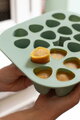 Multidávkovač na jedlo Tiny Silicone Multiportions Sage Green Beaba 20x35 ml zelený