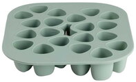 Multidávkovač na jedlo Tiny Silicone Multiportions Sage Green Beaba 20x35 ml zelený