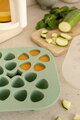 Multidávkovač na jedlo Tiny Silicone Multiportions Sage Green Beaba 20x35 ml zelený