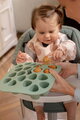 Multidávkovač na jedlo Tiny Silicone Multiportions Sage Green Beaba 20x35 ml zelený