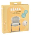 Textilná vložka Junior Up & Down High Chair Beaba k drevenej jedálenskej stoličke sivá od 36 mes