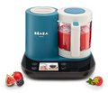 Parný varič a mixér Beaba Babycook Smart® Peacock Blue modro-čierny