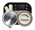 Parný varič a mixér Beaba Babycook Smart® Dove Grey hnedo-čierny