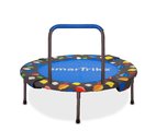 Trampolína Activity Center 3-in-1 smarTrike skladacia okrúhla s obvodom 92 cm s rúčkou bazénom a 100 ks loptičiek od 10 mes