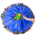 Trampolína Activity Center 3-in-1 smarTrike skladacia okrúhla s obvodom 92 cm s rúčkou bazénom a 100 ks loptičiek od 10 mes
