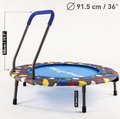 Trampolína Activity Center 3-in-1 smarTrike skladacia okrúhla s obvodom 92 cm s rúčkou bazénom a 100 ks loptičiek od 10 mes