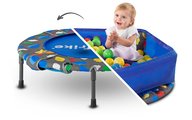 Trampolína Activity Center 3-in-1 smarTrike skladacia okrúhla s obvodom 92 cm s rúčkou bazénom a 100 ks loptičiek od 10 mes