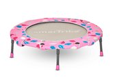 Trampolína Activity Center 3-in-1 Pink smarTrike skladacia okrúhla s obvodom 92 cm s rúčkou bazénom a 100 ks loptičiek od 10 mes