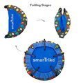 Trampolína Activity Center 2v1 smarTrike skladacia okrúhla s 92 cm obvodom s rúčkou na držanie od 12 mes