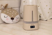 Zvlhčovač vzduchu Zen Air Humidifier Clay Beaba s nastaviteľnou tryskou a integrovaným nočným svetlom s LED displejom