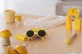 Slnečné okuliare pre deti Beaba Baby S Pollen od 9-24 mesiacov žlté