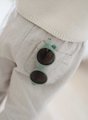Slnečné okuliare pre deti Beaba Joy Sage Green zelené od 9-24 mes