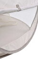 Plážový stan pre deti Breezy Anti UV Tent Clay Earth Beaba s 360° ventiláciou a ochranou proti piesku a hmyzu 120*85 cm béžový so vzorom od 0-36 mes