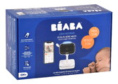 Elektronická opatrovateľka Video Baby Monitor Zen Nomad White Beaba s napojením na mobil, so širokouhlou kamerou a infračerveným nočným videním BE9303