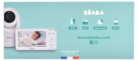 Elektronická opatrovateľka Video Baby Monitor Zen+ 2 Beaba 2v1 s 360° panoramatickou kamerou a infračerveným nočným videním