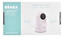 Dodatočná kamera k elektronickej opatrovateľke Additional Camera Zen+ 2 White Beaba s infračerveným nočným videním