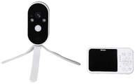 Cestovná elektronická opatrovateľka Video Baby Monitor Zen Travel White Beaba prenosná bez potreby Wi-Fi