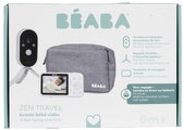 Cestovná elektronická opatrovateľka Video Baby Monitor Zen Travel White Beaba prenosná bez potreby Wi-Fi