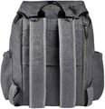 Prebaľovacia taška ako batoh Vancouver Backpack Dark Grey Beaba s doplnkami 22 l objem 42 cm šedá