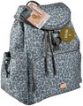 Prebaľovacia taška ako batoh Vancouver Backpack Dark Cherry Blossom Beaba s doplnkami 22 l objem 42 cm zelená