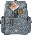 Prebaľovacia taška ako batoh Vancouver Backpack Dark Cherry Blossom Beaba s doplnkami 22 l objem 42 cm zelená