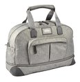Prebaľovacia taška ku kočíku Beaba Amsterdam II Expandable Travel Changing Bag Heather Grey 2 veľkosti sivá