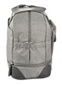 Prebaľovacia taška ku kočíku Beaba Amsterdam II Expandable Travel Changing Bag Heather Grey 2 veľkosti sivá