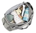 Prebaľovacia taška ku kočíku Beaba Sydney II Changing Bag Heather Grey sivá