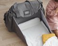 Prebaľovacia taška ku kočíku Beaba Sydney II Changing Bag Heather Grey sivá