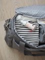 Prebaľovacia taška ku kočíku Beaba Sydney II Changing Bag Heather Grey sivá