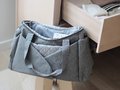 Prebaľovacia taška ku kočíku Beaba Sydney II Changing Bag Heather Grey sivá