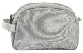 Kozmetická taštička Toiletry Pouch Beaba Heather Grey so zipsom sivá