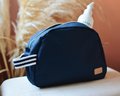 Kozmetická taštička Toiletry Pouch Beaba Blue Marine so zipsom modrá