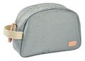 Kozmetická taštička Toiletry Pouch Beaba Sage Green so zipsom zelená