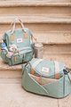 Prebaľovacia taška ku kočíku Beaba Sydney II Changing Bag Heather Sage Green zelená