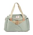 Prebaľovacia taška ku kočíku Beaba Sydney II Changing Bag Heather Sage Green zelená