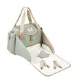 Prebaľovacia taška ku kočíku Beaba Sydney II Changing Bag Heather Sage Green zelená