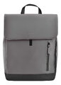 Prebaľovací batoh Oslo Changing Bag Mineral Grey Beaba vodeodolný s prebaľovacou podložkou a popruhmi ku kočíku sivý BE940320